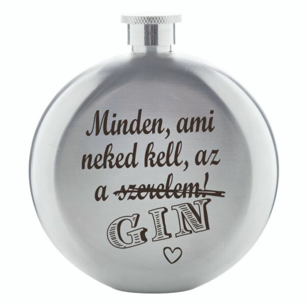 gin ajándék flaska